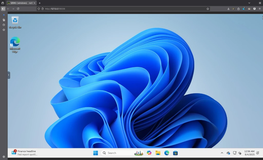 Windows 11 desktop